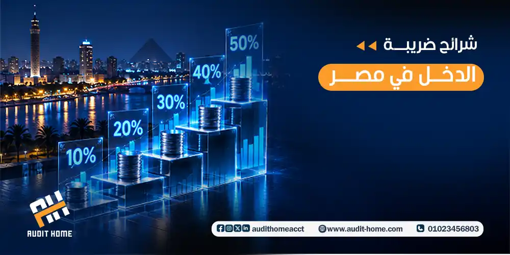 شرائح ضريبة الدخل في مصر